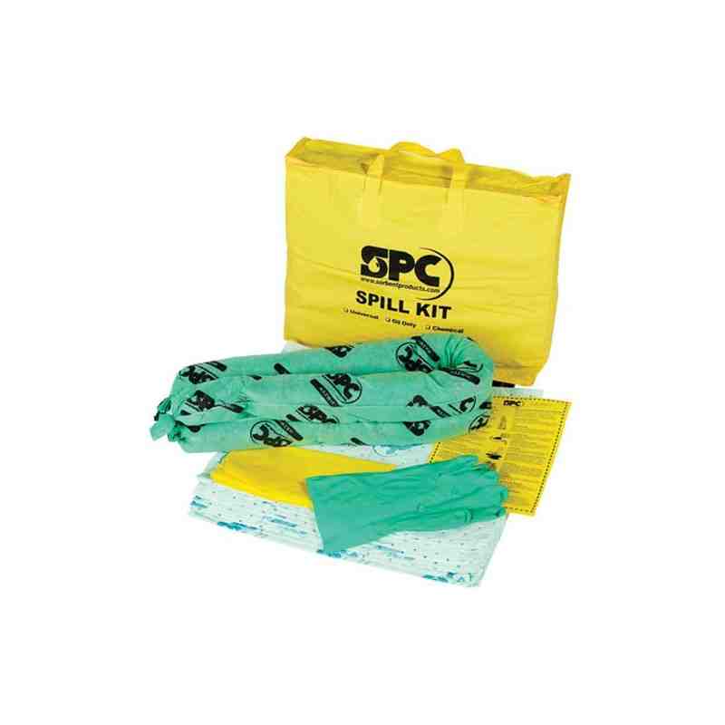 SPC Economy Spill Kit, Hazmat, Bag, 4 US gal. Absorbancy - [Cleaning Supplies Canada Discounts] - B501 - [DefendUse.com]