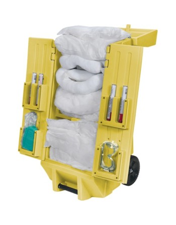 Tool Kaddie Mobile Spill Kit, Oil Only, Kaddie, 30 US gal. Absorbancy - [Cleaning Supplies Canada Discounts] - I200 - [DefendUse