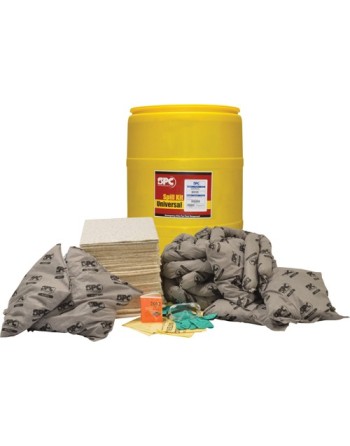 SPC Re-Form™ Spill Kit, Universal, Drum, 38 US gal. Absorbancy - [Cleaning Supplies Canada Discounts] - SKR-55 - [DefendUse.com]