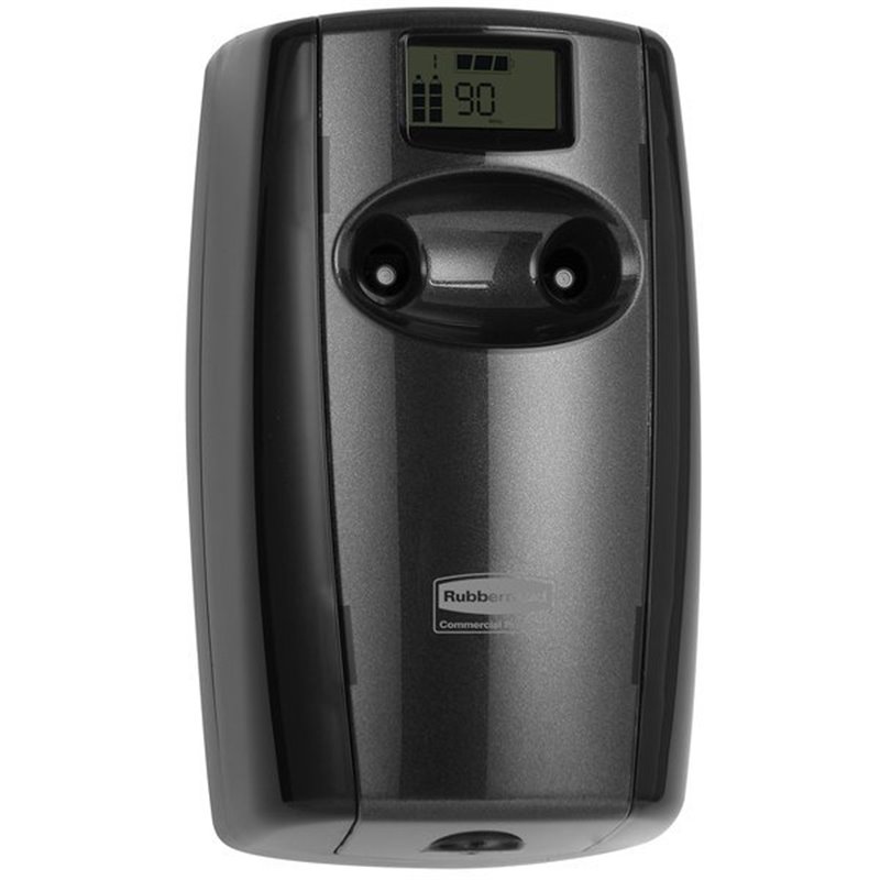 Rubbermaid FG4870002 Microburst Duet 2-Fragrance Aerosol Odor Control Air Care System, Dispenser, Black/Black Pearl - [DefendUse