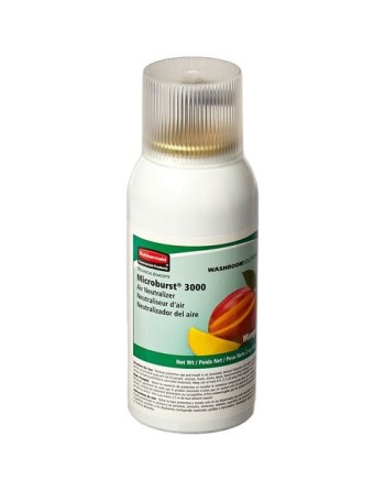 Rubbermaid FG401690 2 oz Microburst® 3000 Aerosol Air Neutralizer Refill, Mango, Case: 12 - [DefendUse.com] - FG401690 - Microbu