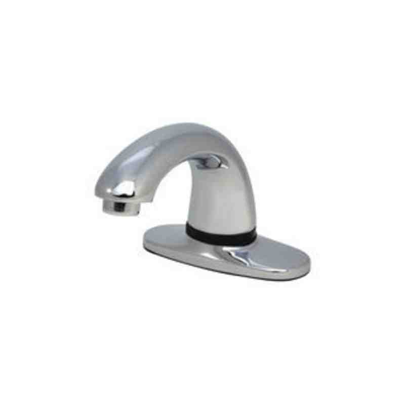 Rubbermaid 1782742 Milano Chrome Single Hole Deck Mounted Hands-Free Sensor Faucet with 3 3/4" Spout - [DefendUse.com] - 1782742