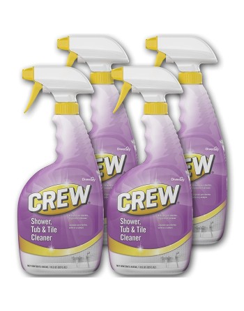 Diversey Crew, Shower Tub & Tile Cleaner Trigger, Case of 4/946ml - [DefendUse.com] - CBD540281 - Diversey Holdings Cleaners