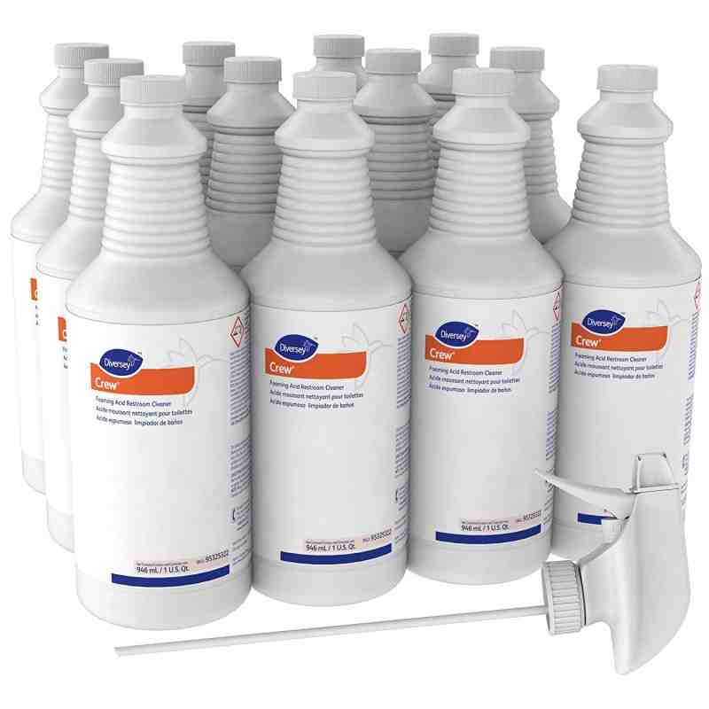 Diversey 95325322 Crew, Foaming Acid Shower Room Cleaner - 12/946ml - [DefendUse.com] - 95325322 - Diversey Holdings Cleaners