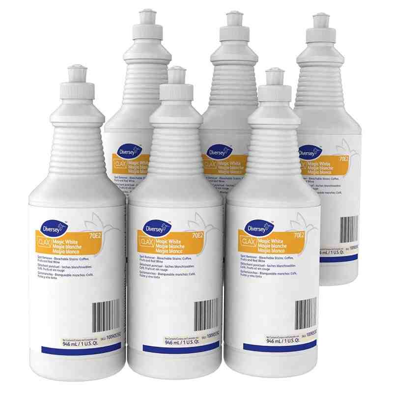 Diversey 100905392 Clax Magic White Pre Spotter, 32 U.S. - Ounce/946 mL (Pack of 6) - [DefendUse.com] - 100905392 - Diversey Hol