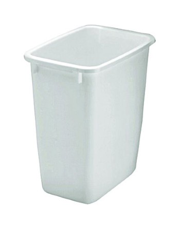 Rubbermaid Housewares, 19L Wastebasket, Case of 6 - [DefendUse.com] - 2805-00-WHT - Rubbermaid Housewares