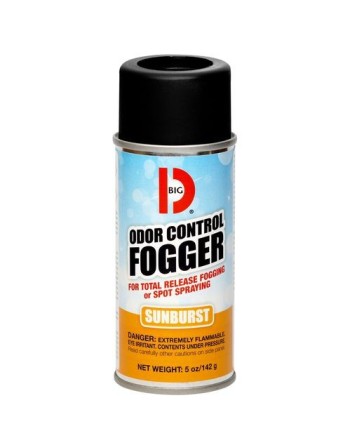 Big D 345 Odor Killer Fogger, 5oz, Case of 12, Sunburst Scent - [DefendUse.com] - 345 - Big D®