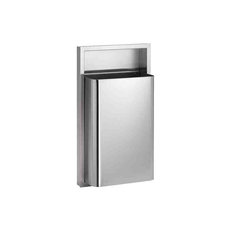 Waste Receptacles, Stainless Steel, 12 US gal. - [Cleaning Supplies Canada Discounts] - 344-000000 - [DefendUse.com]