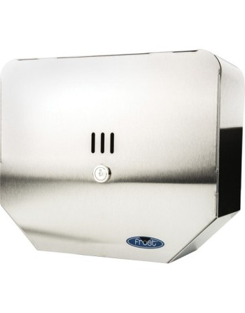 FROST Jumbo Toilet Paper Dispenser, Single Roll Capacity, Width: 11.5 - [Cleaning Supplies Canada Discounts] - 166-S - [DefendUs