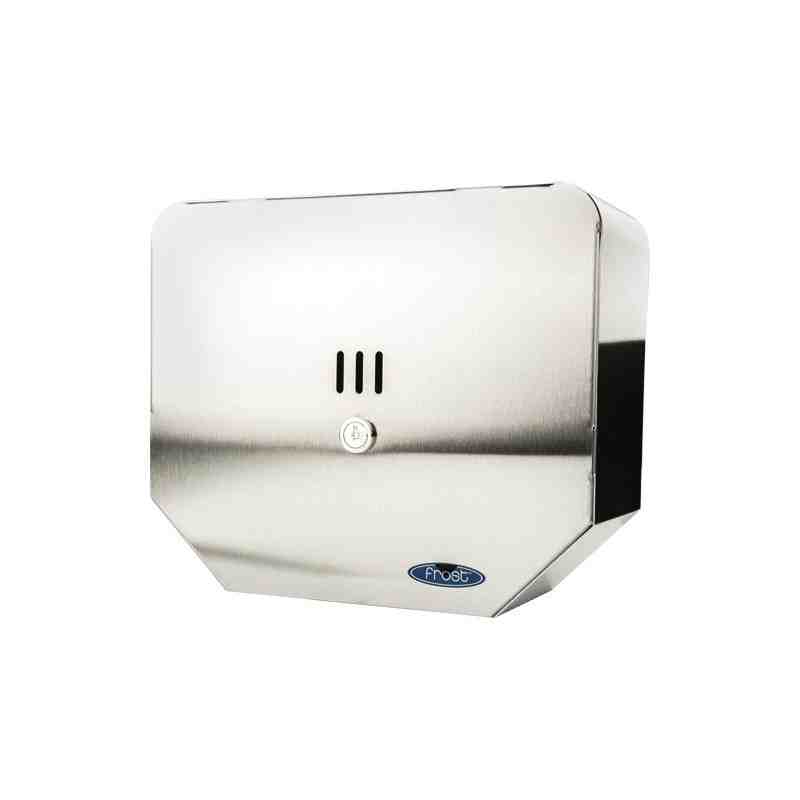 FROST Jumbo Toilet Paper Dispenser, Single Roll Capacity, Width: 11.5 - [Cleaning Supplies Canada Discounts] - 166-S - [DefendUs