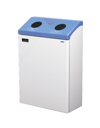 FROST Wall Mounted Recycling Stations, Bulk, Steel, 35.4 US Gal., Bag Size: 30  x 38 - [DefendUse.com] - 315 - Frost Commercial 