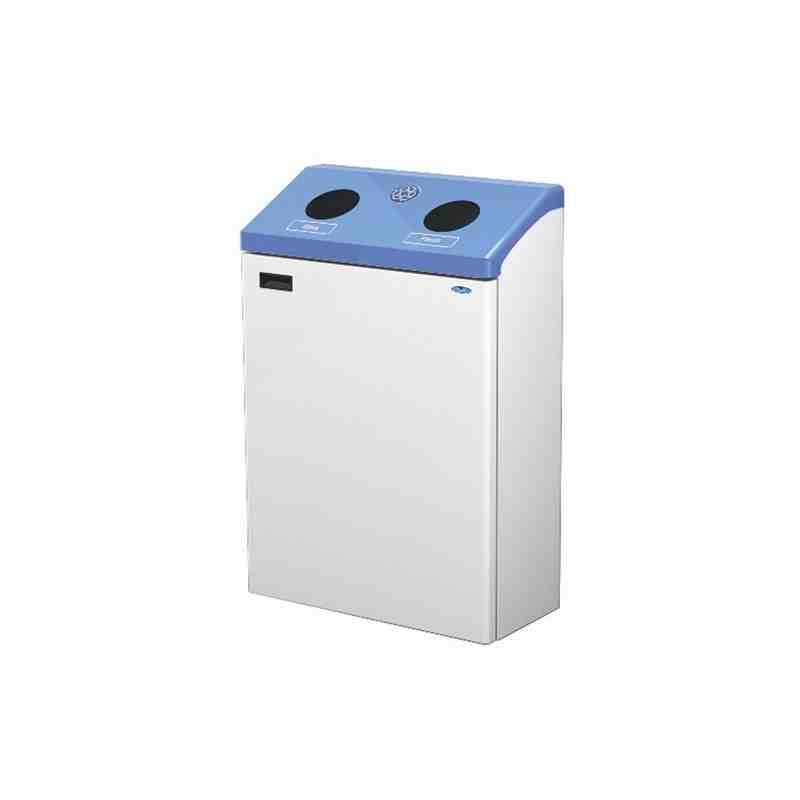 FROST Wall Mounted Recycling Stations, Bulk, Steel, 35.4 US Gal., Bag Size: 30  x 38 - [DefendUse.com] - 315 - Frost Commercial 