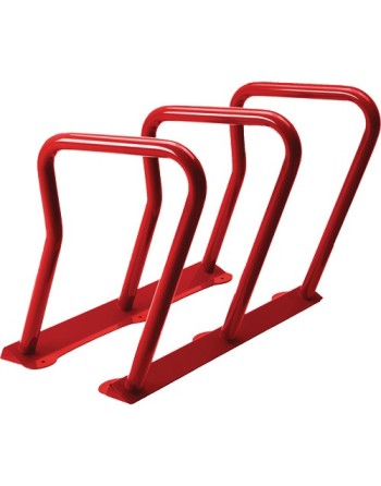 FROST 2090 Surf Bike Rack, Steel, 6 Bike Capacity,Colour: Red - [DefendUse.com] - 2090-RED - Frost Commercial Cleaning