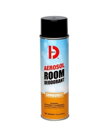 Room Deodorant, Aerosol, 15oz, Case of 12, Sunburst - [Cleaning Supplies Canada Discounts] - 351 - [DefendUse.com]