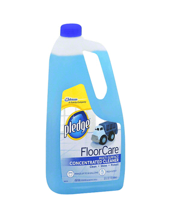 Pledge® 10062300712547 Multi-Surface Floor Cleaner Concentrate Bottle, Rainshower, 946 ml - [DefendUse.com] - 10062300712547 - P