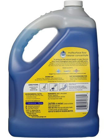 Pledge® 10062300712547 Multi-Surface Floor Cleaner Concentrate Bottle, Rainshower, 946 ml - [DefendUse.com] - 10062300712547 - P