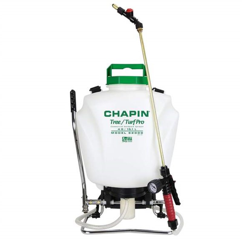 CHAPIN, Backpack Sprayer, Tree/Turf Pro Commercial Brass Wand, 4G, Price Per Each - [Cleaning Supplies Canada Discounts] - 62000