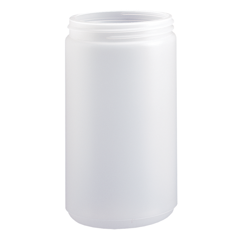 Bottle - Round Jar - 89/400 - Poly Natural - 1