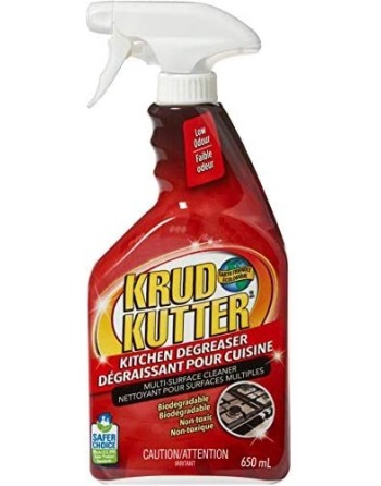 SC JOHNSON 304913 Krud Kutter, Kitchen Degreaser Multi-Surface Cleaner, 6/650ml, Price Per Case - [DefendUse.com] - 304913 - Kru