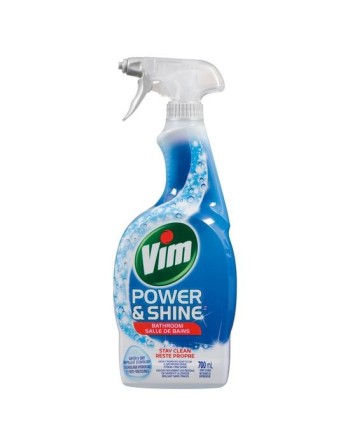 Vim Power and Shine Spray Bathroom Cleaner - 700ml - 1