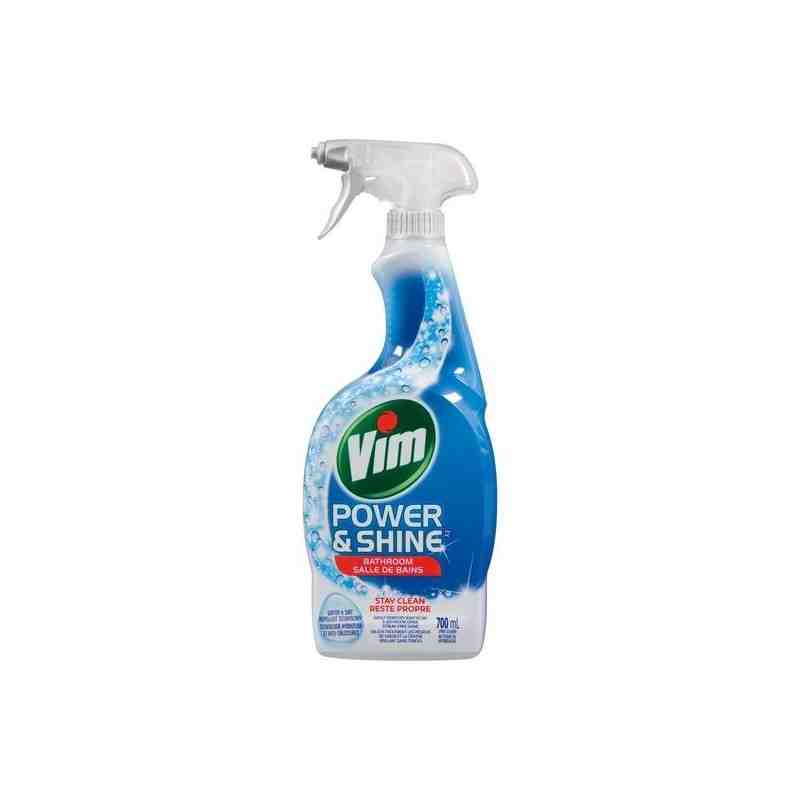 Vim Power and Shine Spray Bathroom Cleaner - 700ml - 1