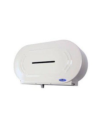 FROST Twin Jumbo Toilet Paper Dispenser, Multiple Roll Capacity, Width: 20.5 - [Cleaning Supplies Canada Discounts] - 170 - [Def