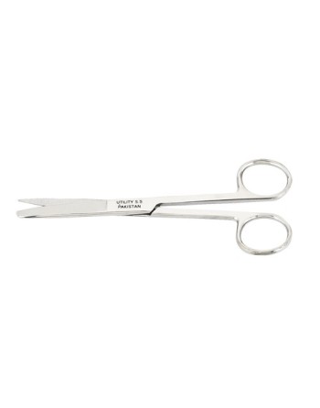 O.R. Scissors,Length: 5-1/2",Medical Device Class: Class 1,Type: Sharp/Sharp - [Cleaning Supplies Canada Discounts] - FASCP42 - 