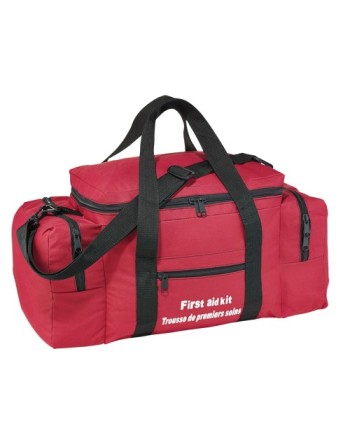 First Responder Nylon Bag,Medical Device Class: Class 1,Colour: Red,Dimensions: 20" x 10" x 10" - [Cleaning Supplies Canada Disc