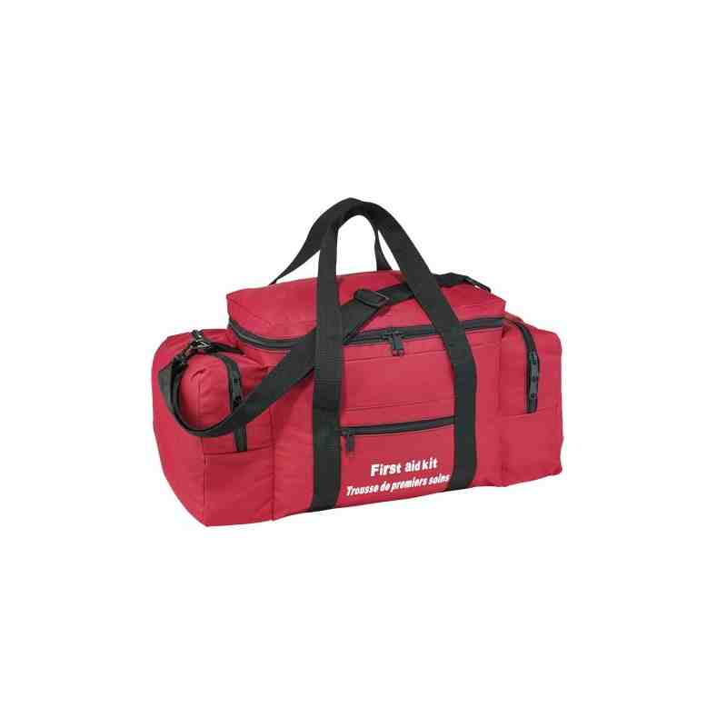 First Responder Nylon Bag,Medical Device Class: Class 1,Colour: Red,Dimensions: 20" x 10" x 10" - [Cleaning Supplies Canada Disc