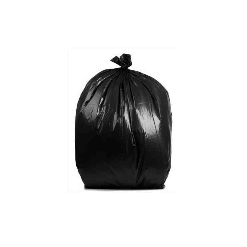 Industrial Garbage Bags, Utility, 22" x 24", 0.64 mils, 500 /Pkg., Black - [Cleaning Supplies Canada Discounts] - 670 - [DefendU