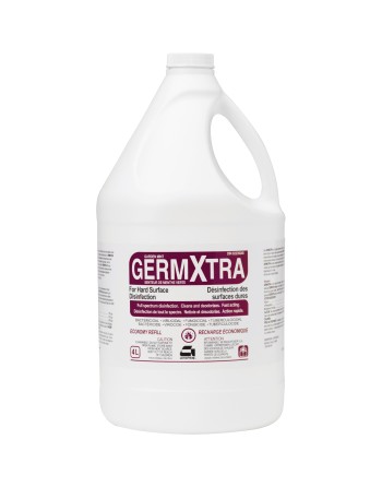 Germxtra Hard Surface Disinfectant, Garden Mint, 4L Jug, - [DefendUse.com] - GMXX-L - Germiphene