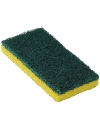 AMERICO,745 Medium-Duty Scouring Sponges, 6-1/4" L x 3-3/16" W,/ 8 Packs of 5 - [Cleaning Supplies Canada Discounts] - 551010 - 