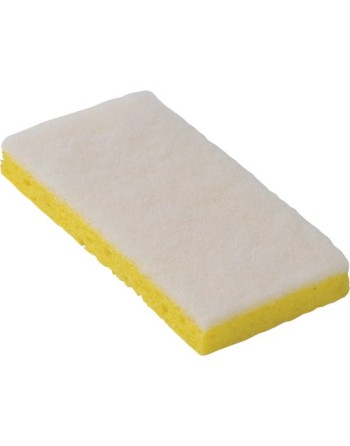 AMERICO,745W Light-Duty Scouring Sponges, 6-1/4" L x 3-1/5" W,/ 8 Bags of 5 - [Cleaning Supplies Canada Discounts] - 551020 - [D