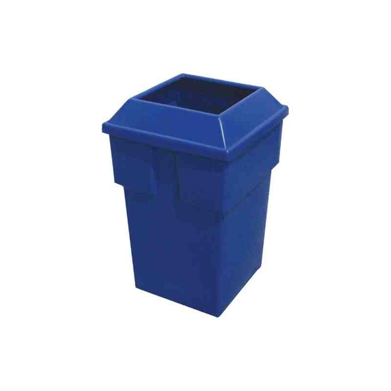 Recycling Containers Bullseye™, Curbside, Plastic, 19 US gal./1 x 73L - [Cleaning Supplies Canada Discounts] - 559B - [DefendUse