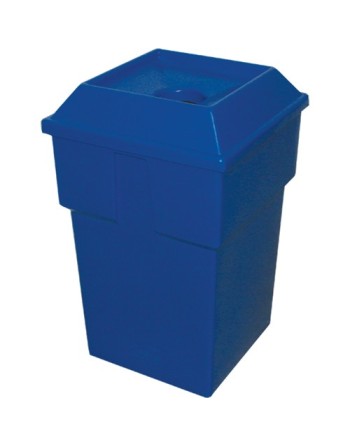 Recycling Containers Bullseye™, Curbside, Plastic, 19 US gal./1 x 73L - [Cleaning Supplies Canada Discounts] - 559A-02 - [Defend