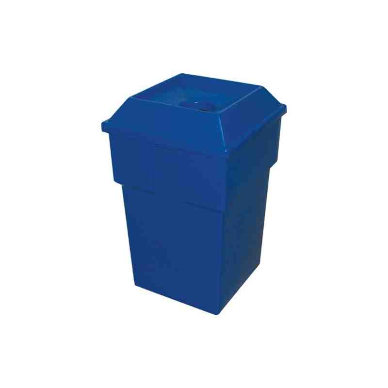 Recycling Containers Bullseye™, Curbside, Plastic, 19 US gal./1 x 73L - [Cleaning Supplies Canada Discounts] - 559A-02 - [Defend