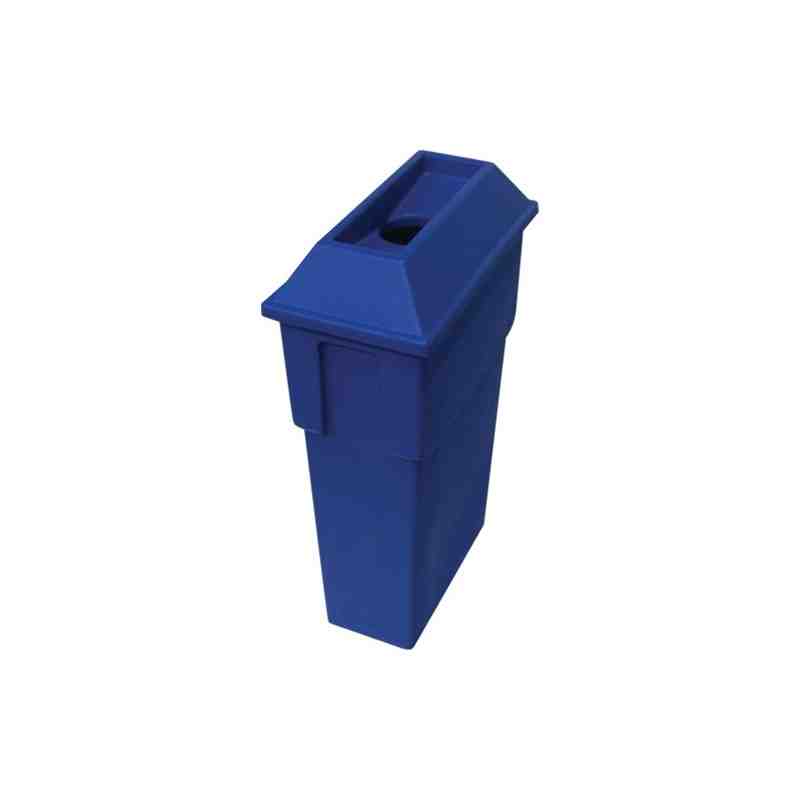 Recycling Containers Bullseye™, Curbside, Plastic, 19 US gal./1 x 73L - [Cleaning Supplies Canada Discounts] - 549A - [DefendUse