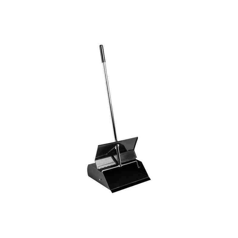 Lobby Dust Pan with Lid, Metal - [Cleaning Supplies Canada Discounts] - DP-L810 - [DefendUse.com]