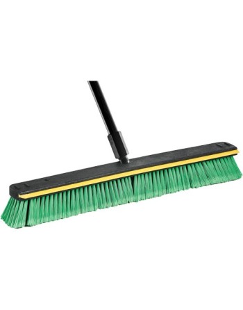 Squeegee Broom with Handle, 24", Medium, PVC Bristles - [Cleaning Supplies Canada Discounts] - PB-SQB9824 - [DefendUse.com]