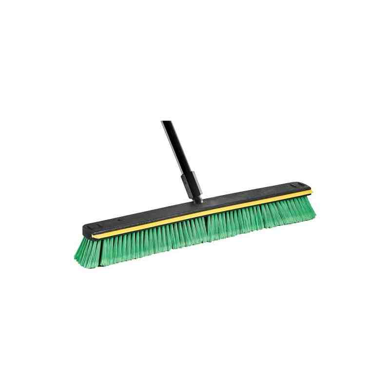 Squeegee Broom with Handle, 24", Medium, PVC Bristles - [Cleaning Supplies Canada Discounts] - PB-SQB9824 - [DefendUse.com]