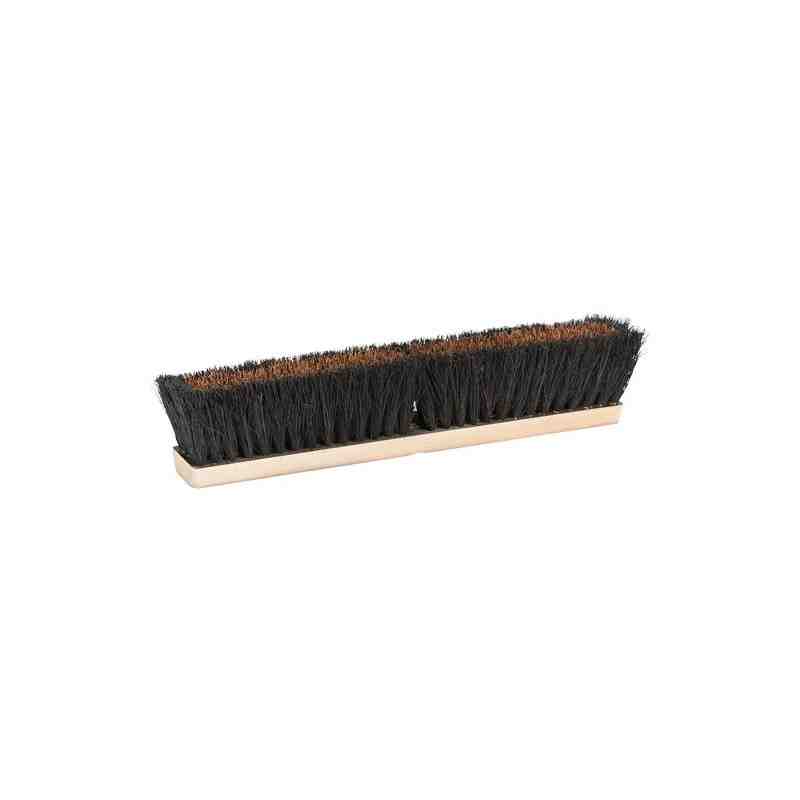 Push Broom Head, 24", Coarse, Tampico/Palmyra Bristles - [Cleaning Supplies Canada Discounts] - PB-HB24 - [DefendUse.com]