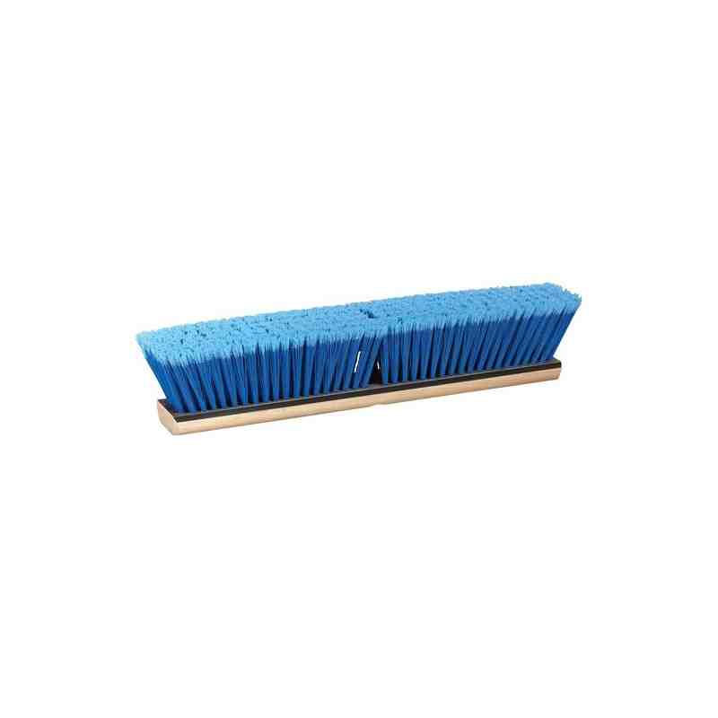 Flagged Push Broom Head, 24", Fine, PVC Bristles - [Cleaning Supplies Canada Discounts] - PB-BT24 - [DefendUse.com]