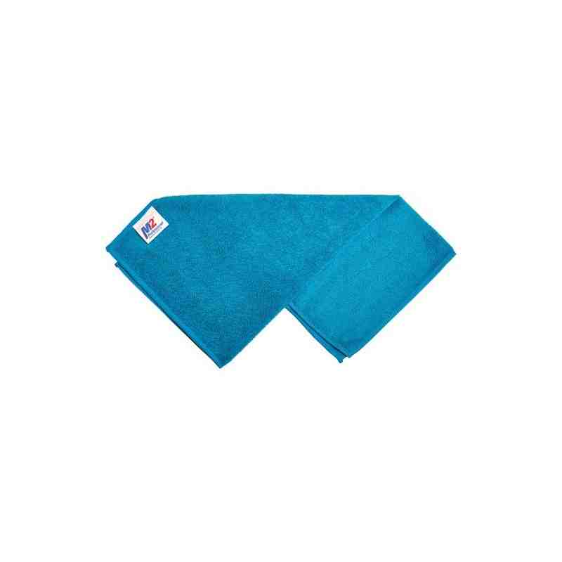 Cleaning Cloth, Microfibre,Colour: Blue,/ Pack of 12,Length: 16",Width: 16" - [Cleaning Supplies Canada Discounts] - MC-580-BL -