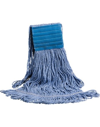 SuperLooper™ Wet Mop, Polyester/Rayon, Loop Style,Type: General Use,Band Width: Wide,Size: Small - [Cleaning Supplies Canada Dis