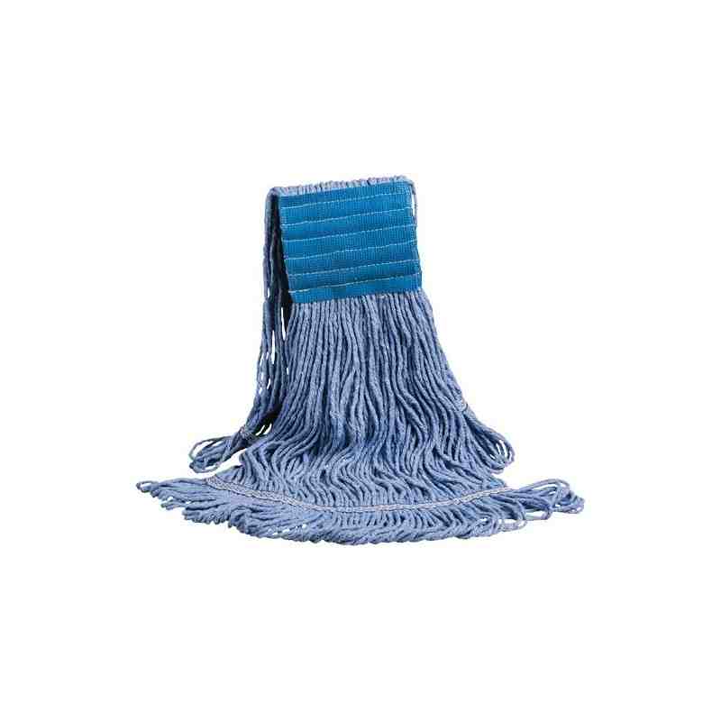 SuperLooper™ Wet Mop, Polyester/Rayon, Loop Style,Type: General Use,Band Width: Wide,Size: Small - [Cleaning Supplies Canada Dis