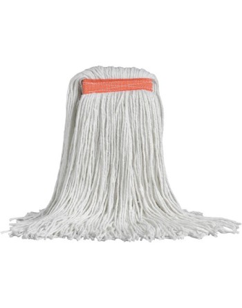 SynRay™ Wet Floor Mop, Polyester/Rayon, 32 oz., Cut Style,Type: General Use,Band Width: Narrow,Head Band Coating: PVC - [Cleanin