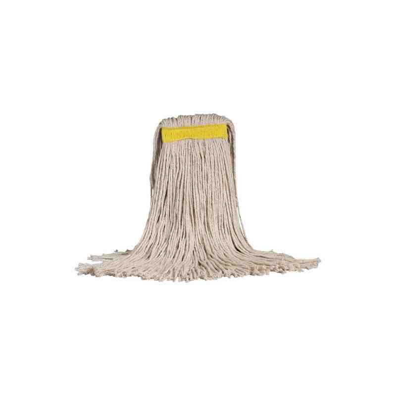 Cotton-Pro™ Wet Mop, Cotton, 24 oz., Cut Style,Type: General Use,Head Band Coating: PVC, - [Cleaning Supplies Canada Discounts] 