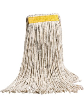 Cotton-Pro™ Wet Mop, Cotton, 24 oz., Cut Style,Band Width: Wide, - [Cleaning Supplies Canada Discounts] - MW-CC24WBB - [DefendUs