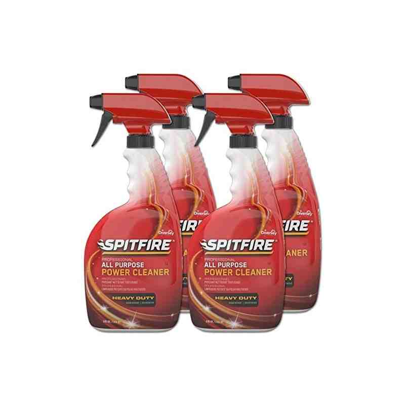 Diversey CBD540038 Spitfire Professional All Purpose Power Cleaner, 32 oz/946 mL Spray Bottle, 4 Pack, 4/946ml - [DefendUse.com]