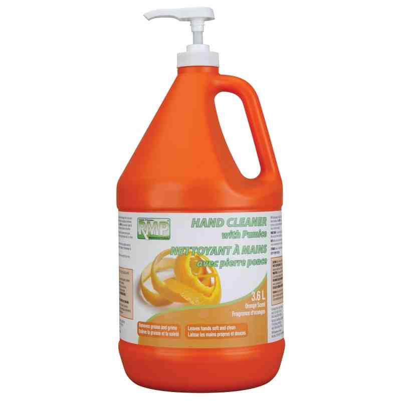 RMP, Orange Hand Cleaner, Pumice, 3.6 L, Jug, Orange, Type: Pumice - [DefendUse.com] -  - RMP Cleaners